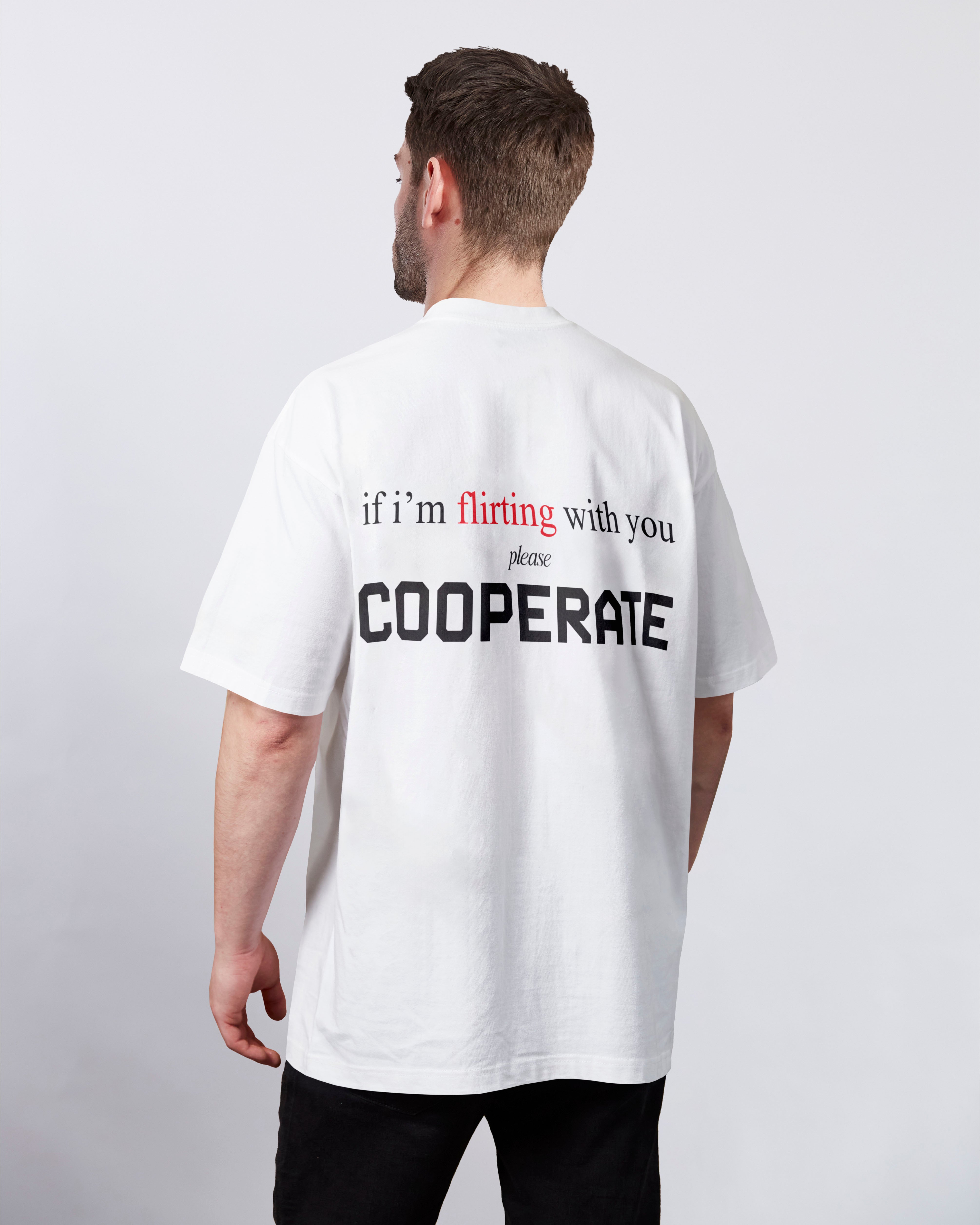 Cooperate please